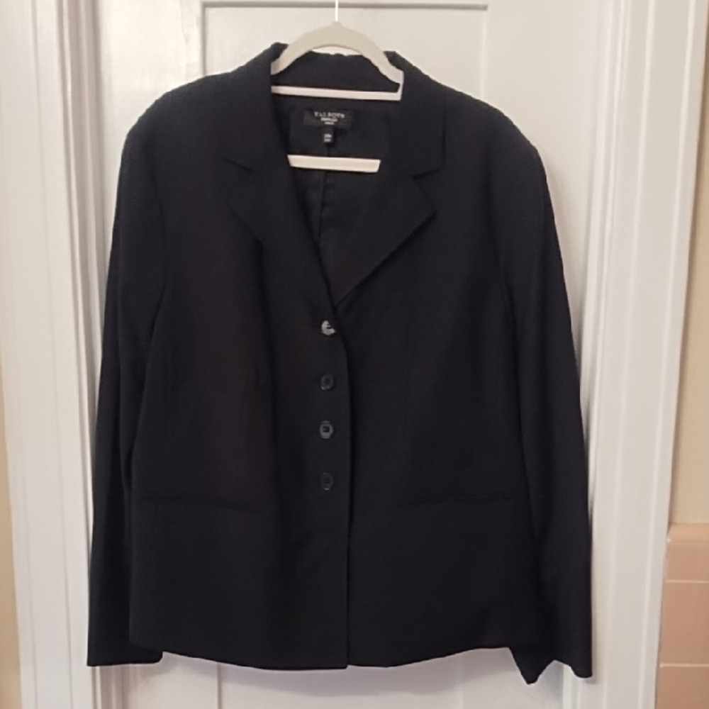 Talbots Women's Suit Jacket Black